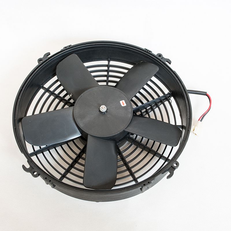 Universal Automotive Suction Flow Condenser Fan With Mesh
