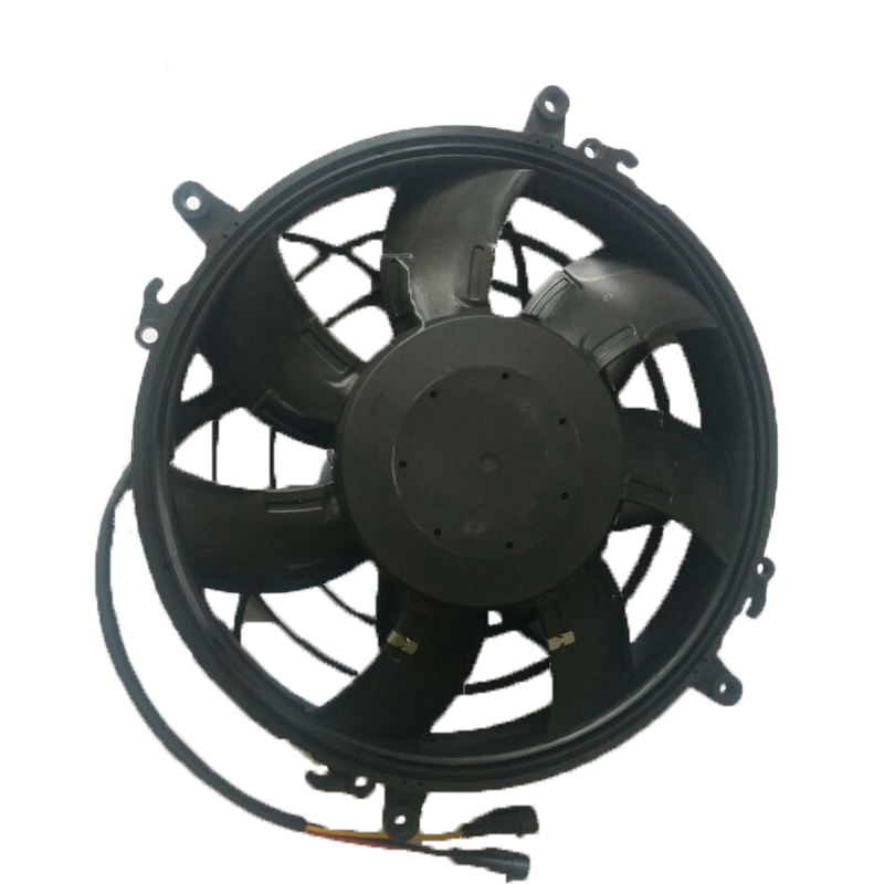 Bus air conditioner brushless condenser fan, 24v bldc fan