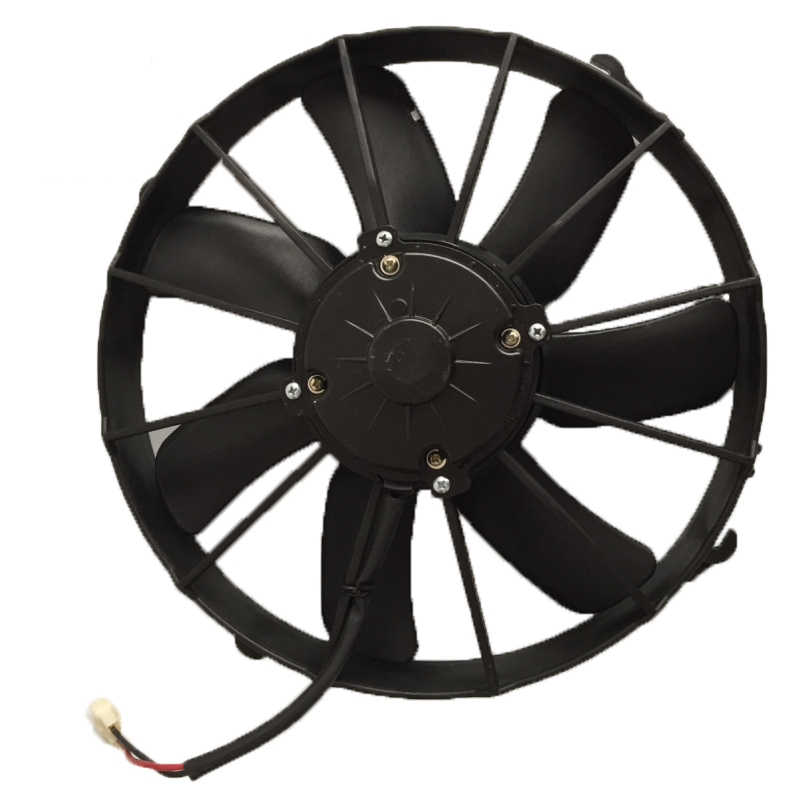 Universal bus air conditioner condenser fan 24v 12v DC motor fan with 7 blades