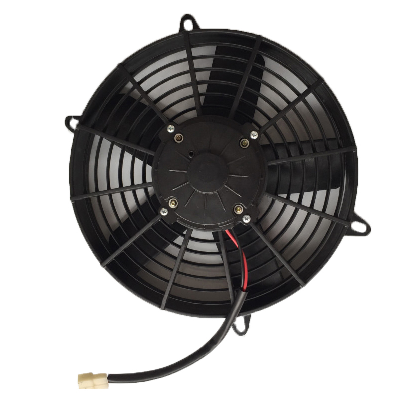 Bus A/C 11inch condenser fan motor with plastic cover